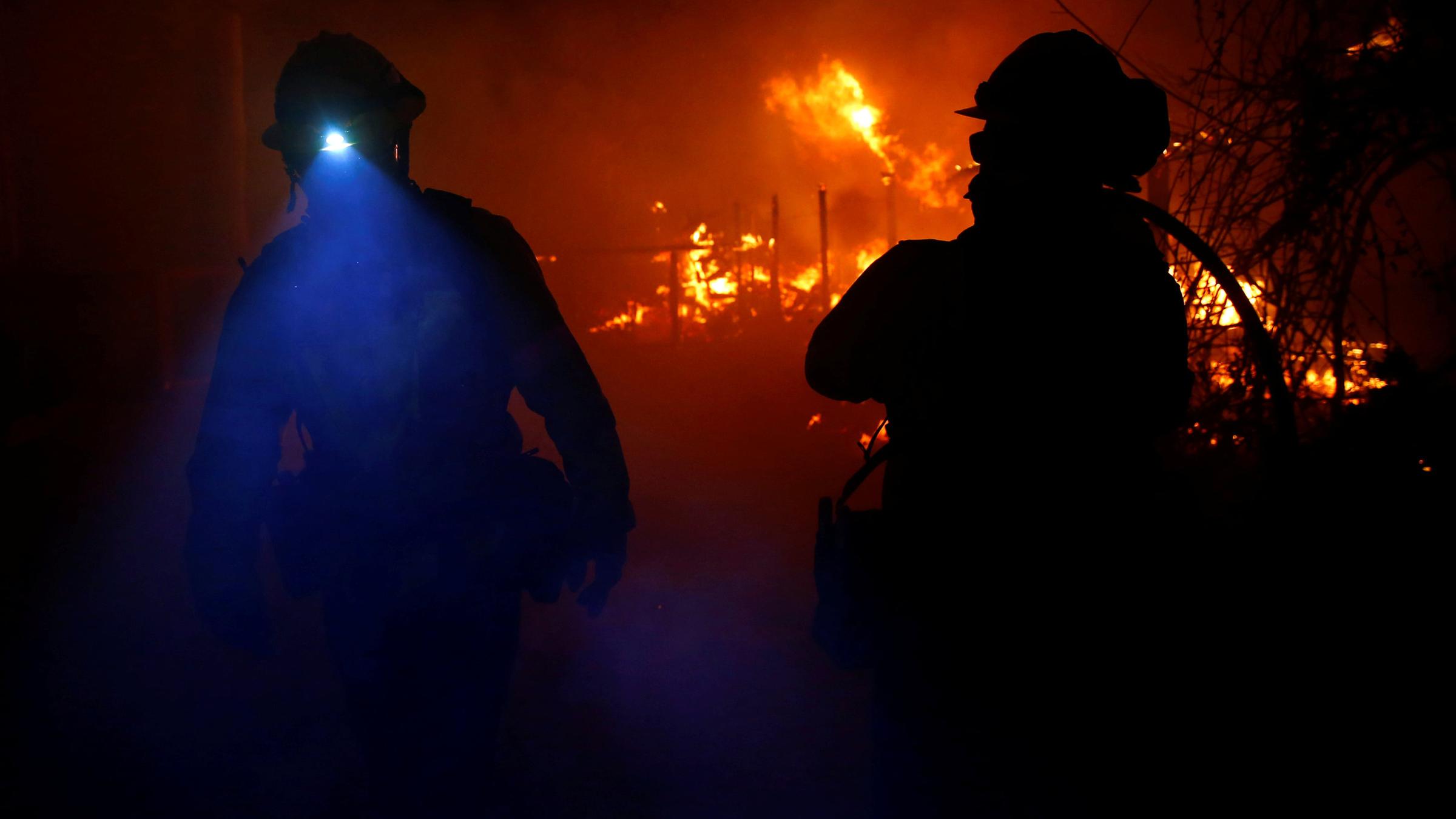 Buschbrände in Kalifornien