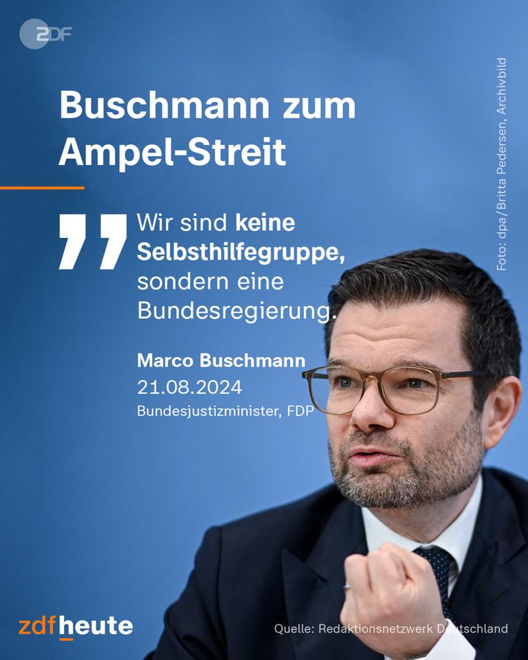 Buschmann zum Ampel-Streit