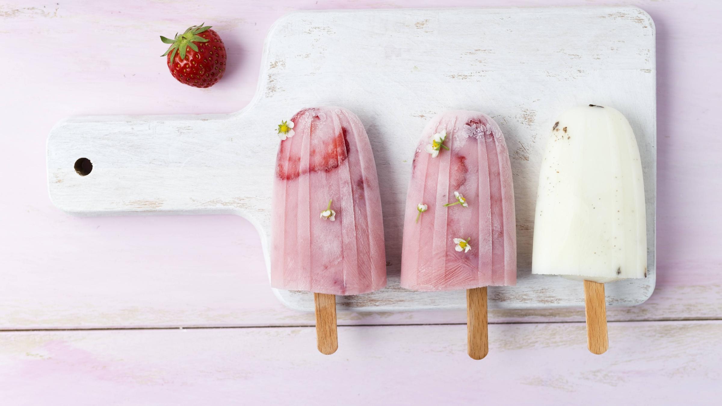 Buttermilcheis selbstgemacht 