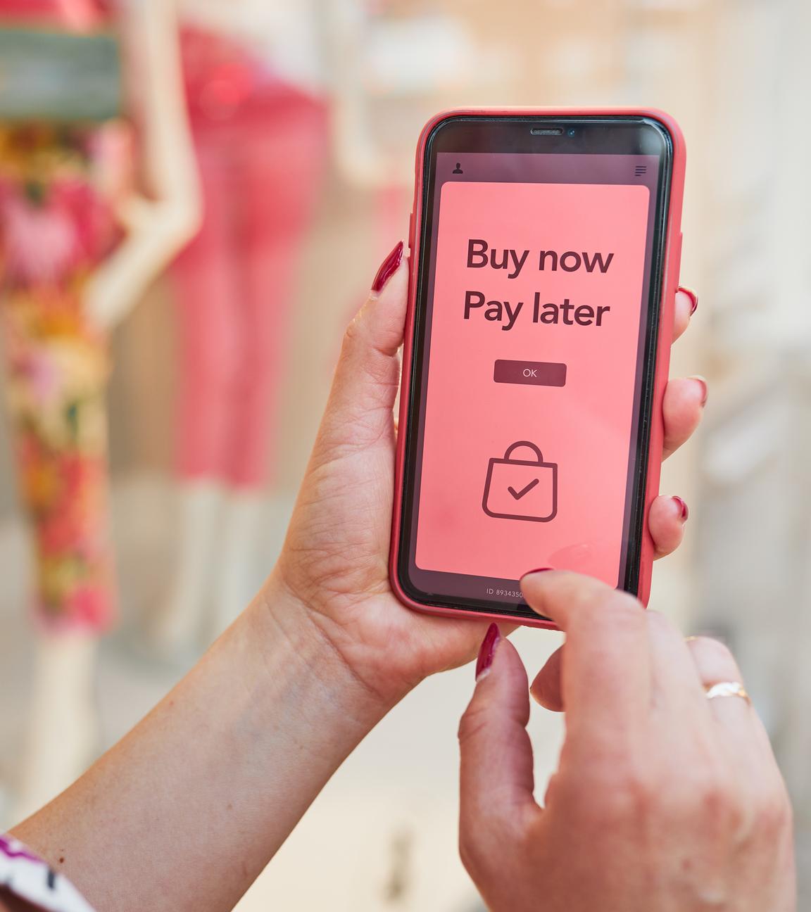 Buy now pay later, Webshop, Smartphone