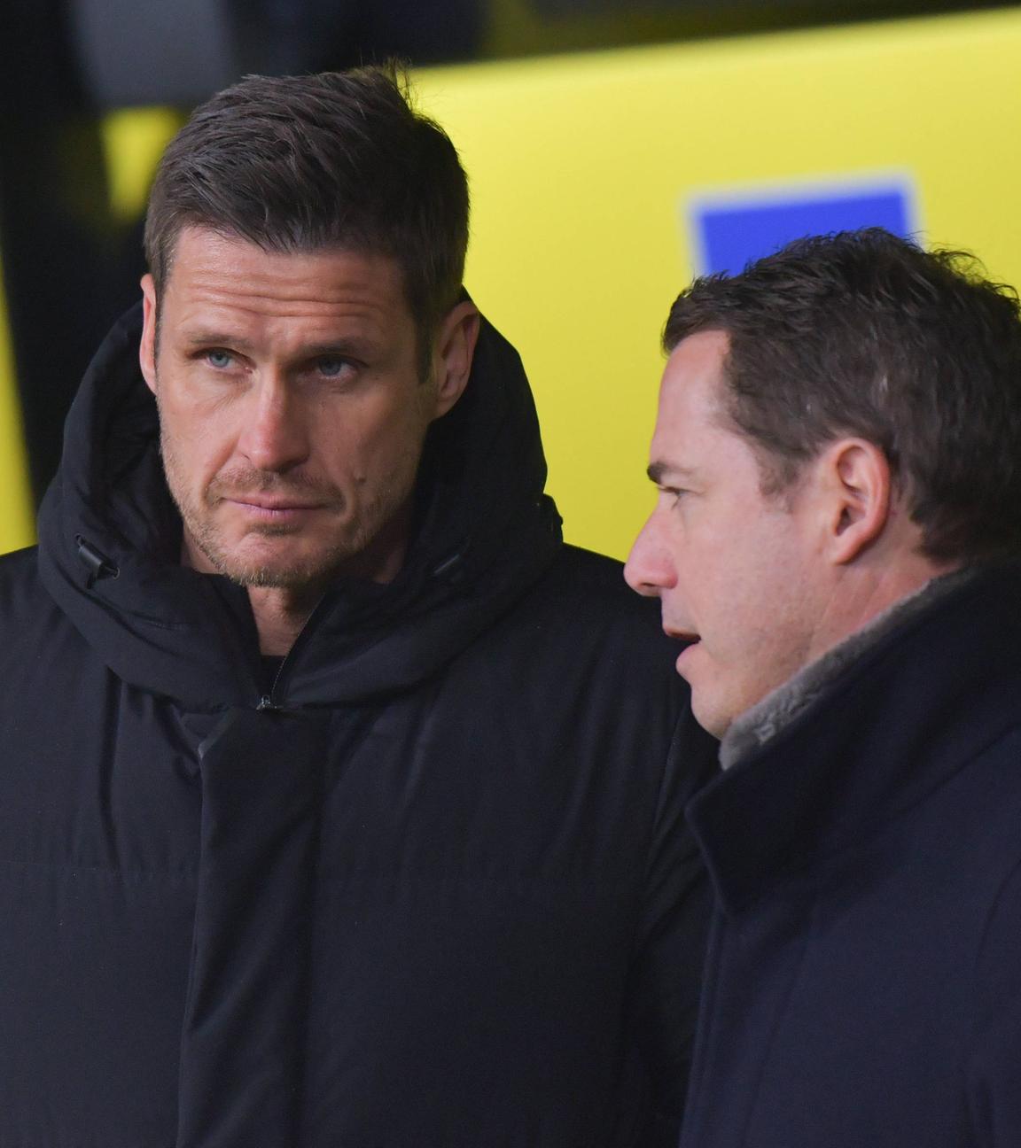 Sportdirektor Sebastian Kehl (BvB), Lars Ricken (BvB)