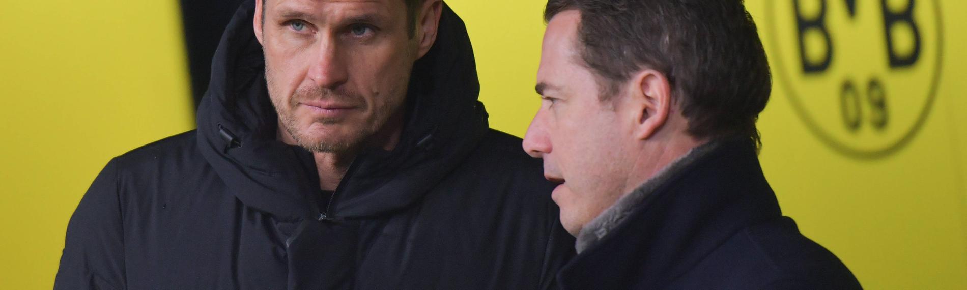 Sportdirektor Sebastian Kehl (BvB), Lars Ricken (BvB)