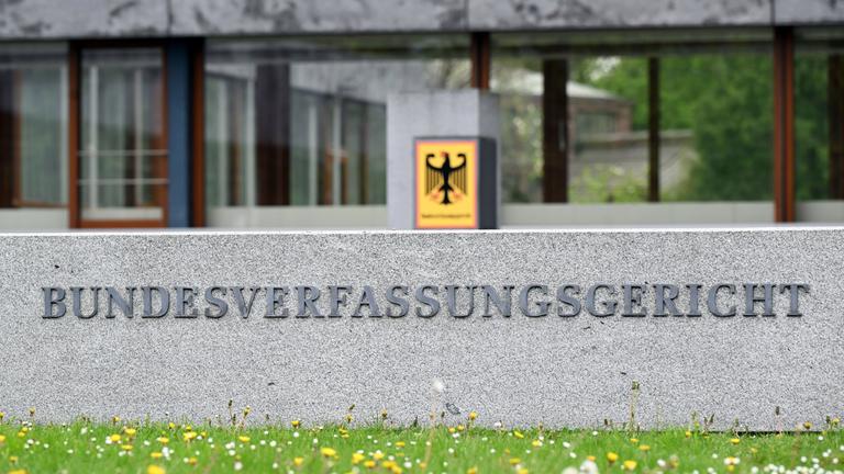 Schriftzug "Bundesverfassungsgericht"