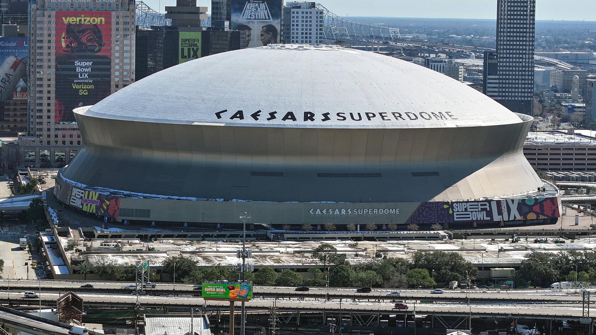 Caesars Superdome in New Orleans