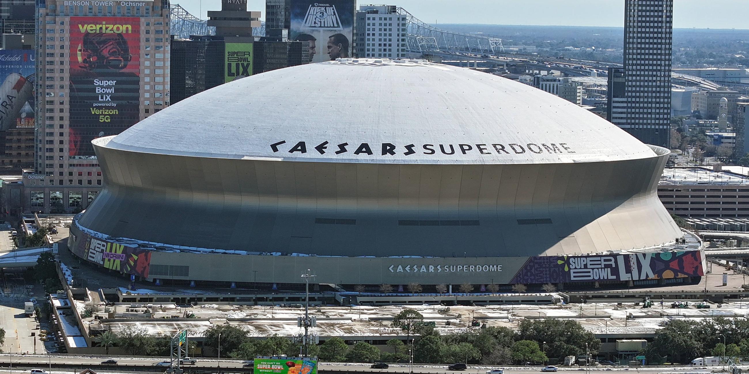 Caesars Superdome in New Orleans