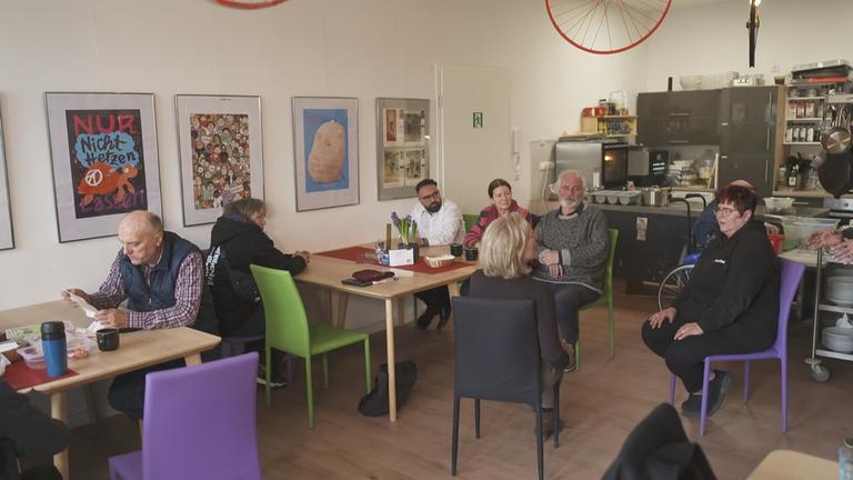 Café in Ostdeutschland