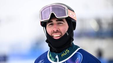 Snowboarder Cameron Bolton