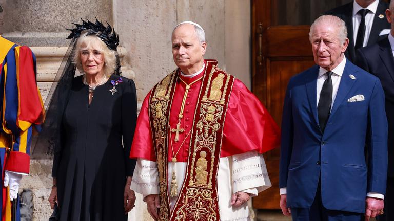 König Charles besucht Rom