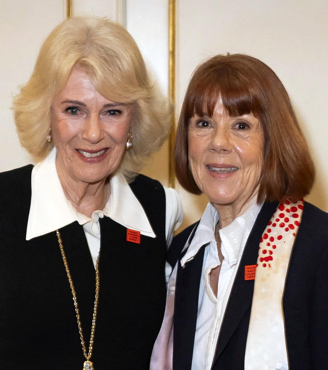 Königin Camilla und Gisèle Pelicot