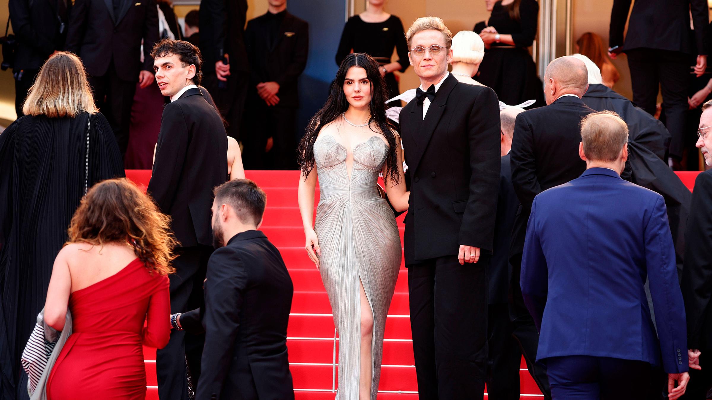 Schweighöfer und O. Fee in Cannes