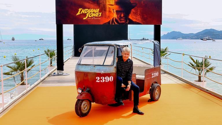 Harrison Ford macht Werbung für "Indiana Jones und das Rad des Schicksals" in Cannes