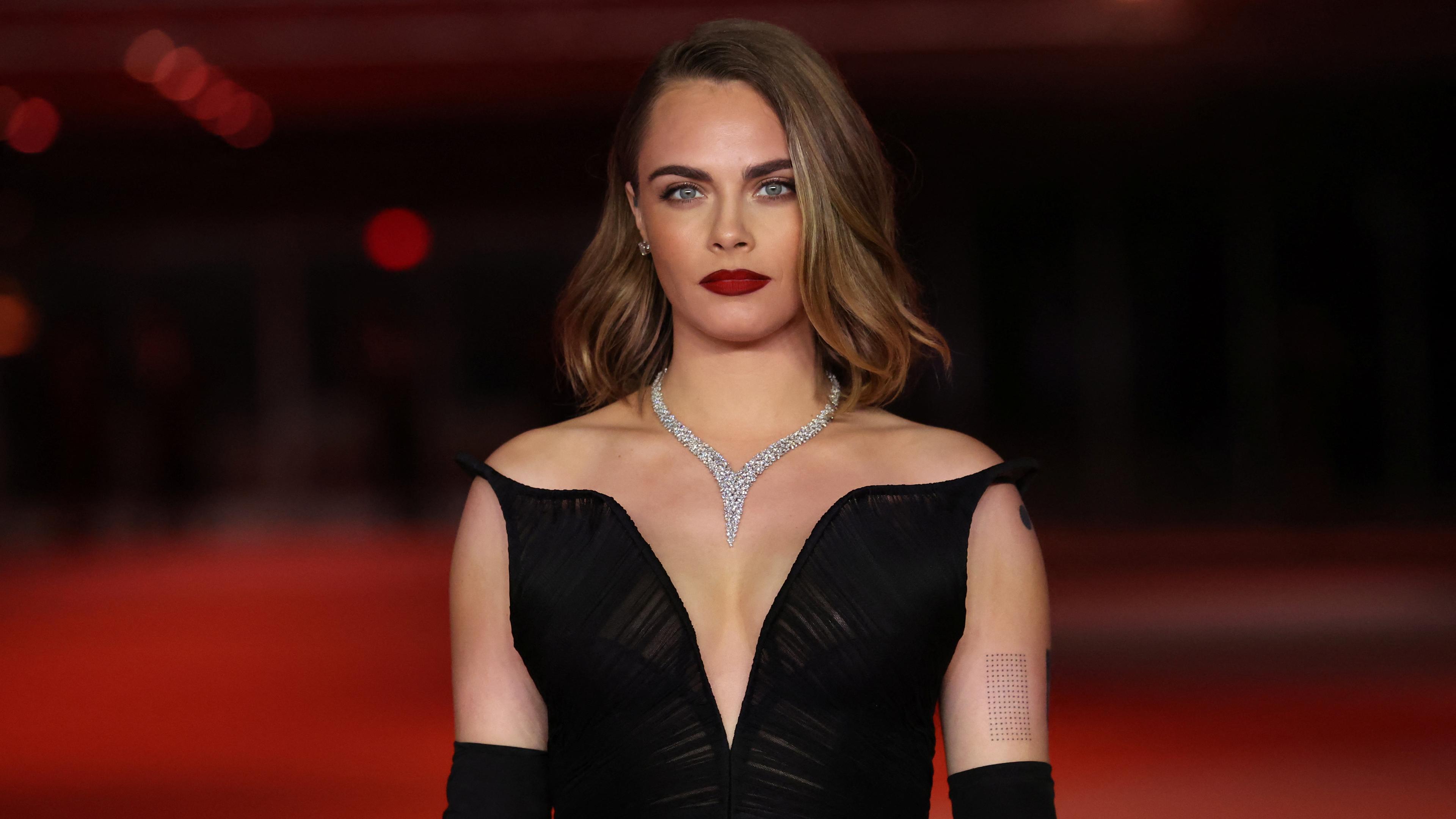 Cara Delevingne bei einer jährlichen Academy Museum Gala in Los Angeles