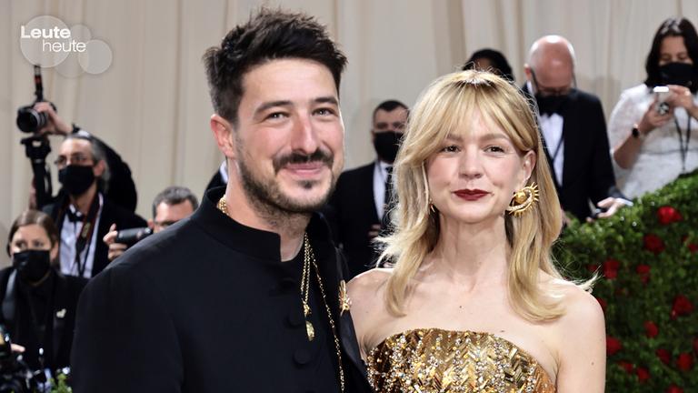 Die Hollywoodschauspielerin Carey Mulligan und ihr Mann, der Musiker Marcus Mumford.