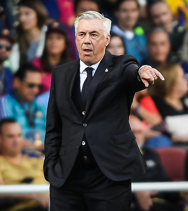 Trainer Carlo Ancelotti