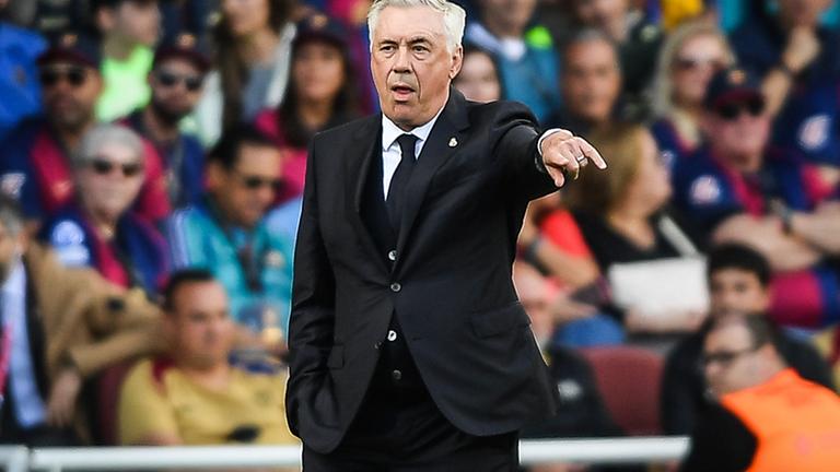 Trainer Carlo Ancelotti