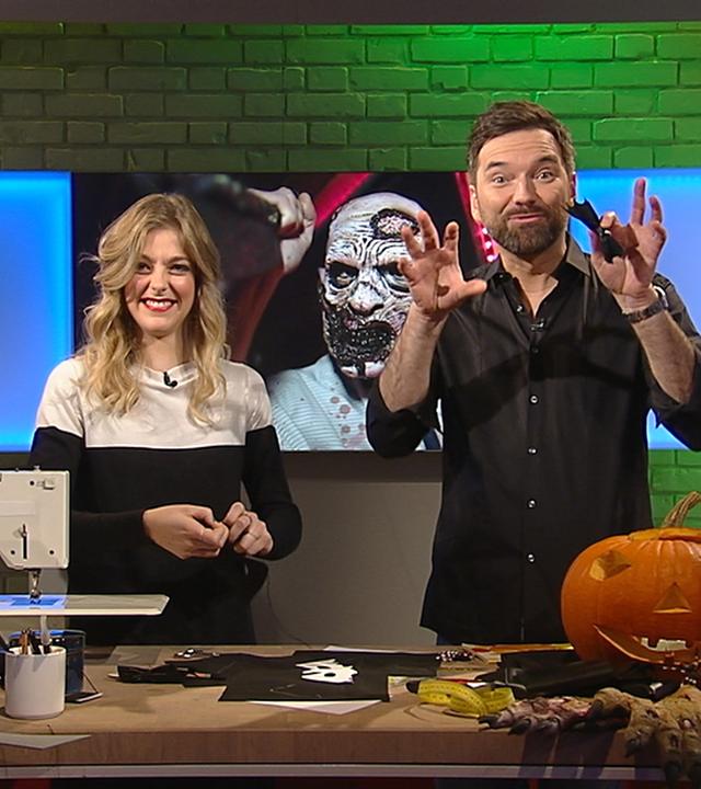 Nähen für Halloween mit Caro Weller und Ingo Nommsen