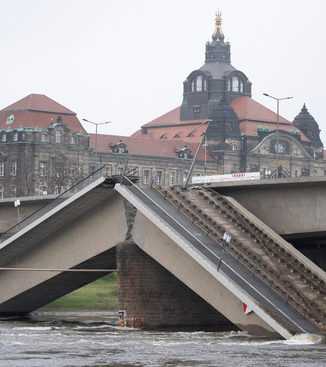 Carolabrücke in Dresden