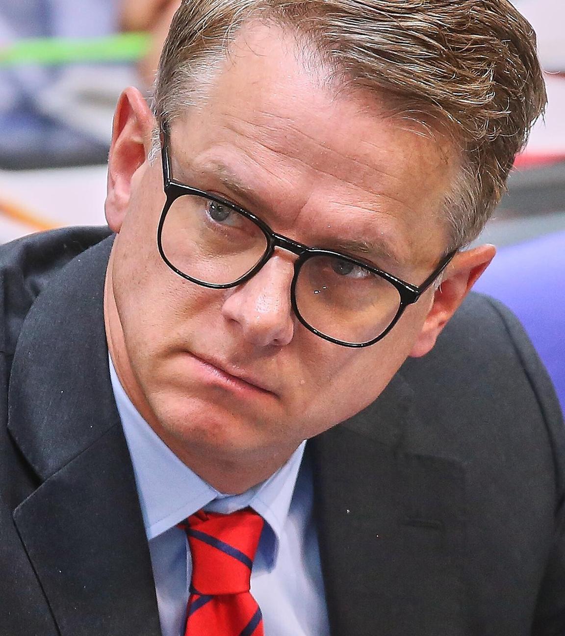 CDU-Generalsekretär Carsten Linnemann im Deutschen Bundestag am 06.06.2025.