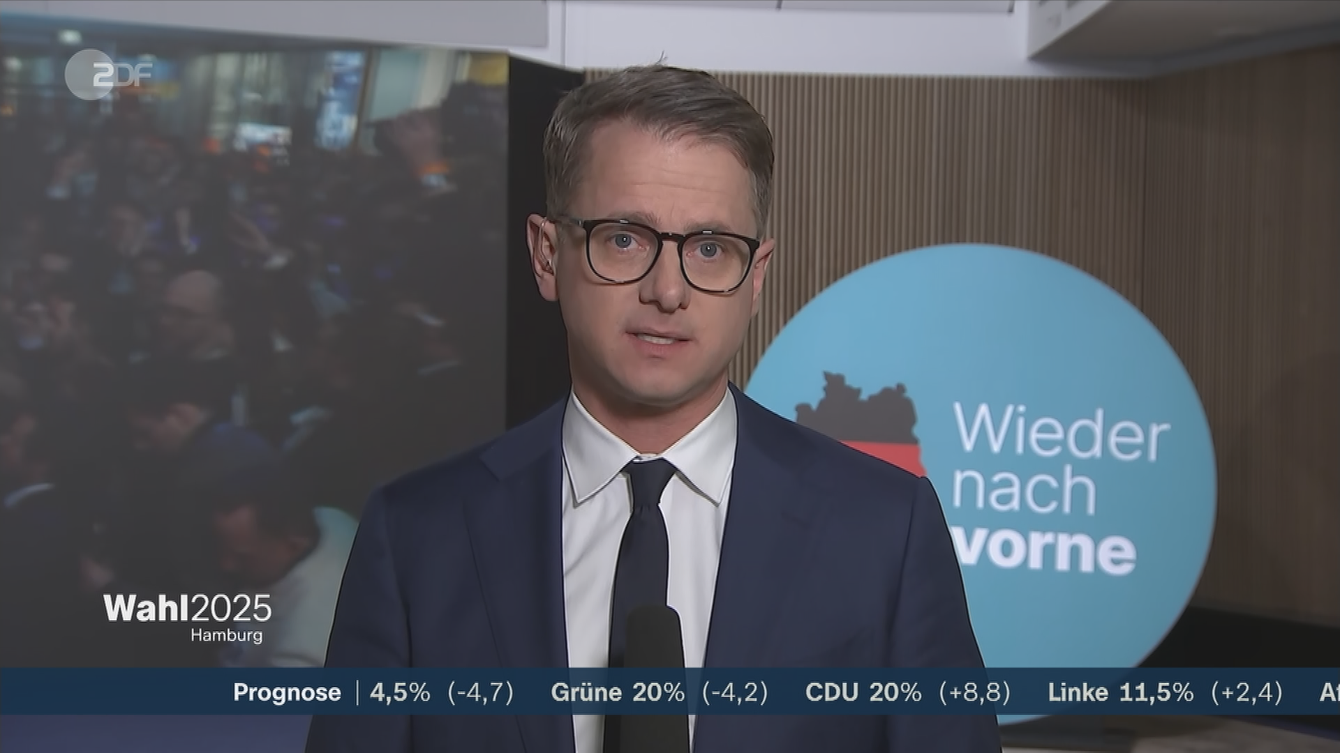 Carsten Linnemann von der CDU mit einer Reaktion zur Bürgerschaftswahl in Hamburg.