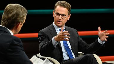CDU-Generalsekretär Carsten Linnemann in der Sendung "Markus Lanz" am 17. Juli 2024.