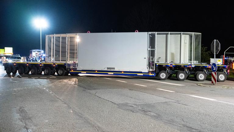 Castor-Transporte in Nordrhein-Westfalen, aufgenommen am 25.03.2026