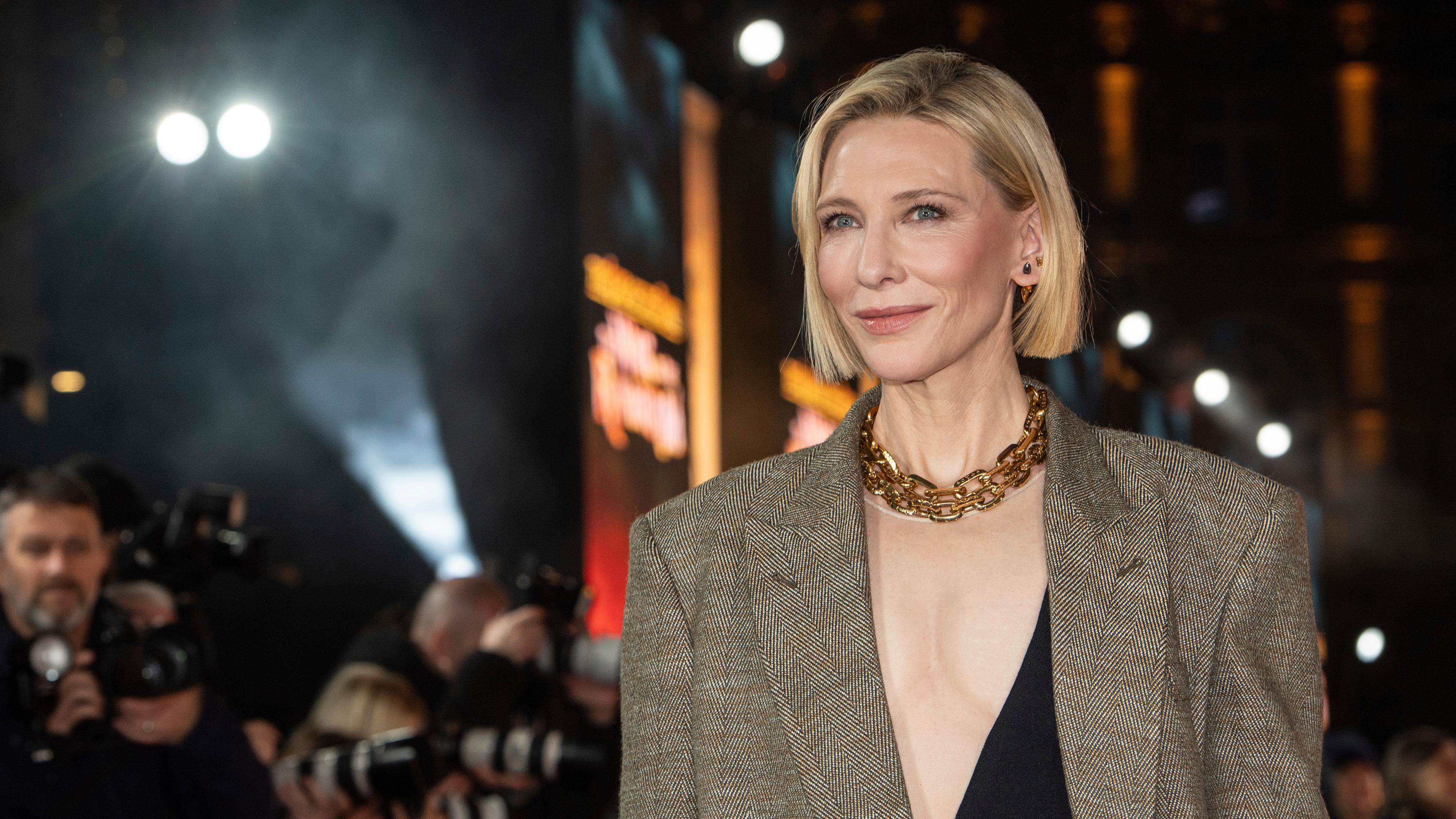 Schauspielerin Cate Blanchett bei LOTR-Premiere