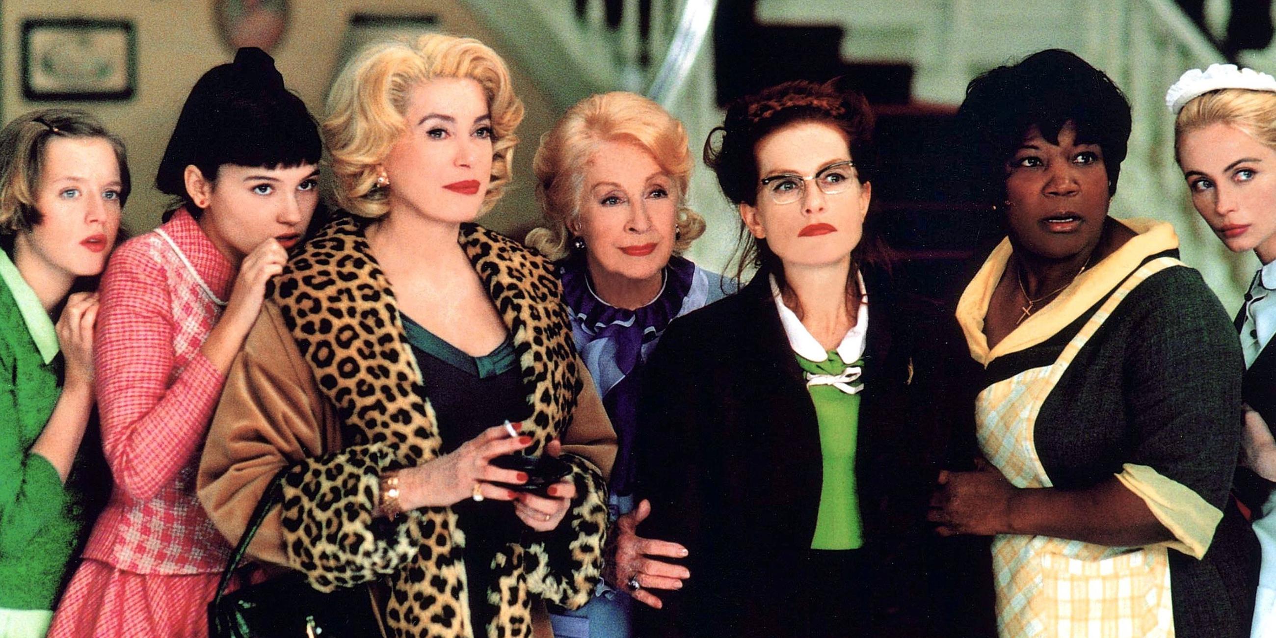 Catherine Deneuve - Filmszene aus "8 Frauen"