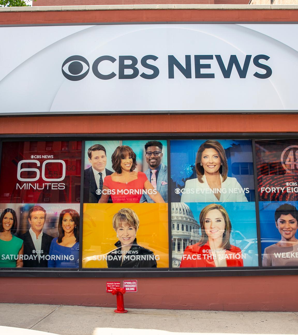 Archiv: Das CBS Broadcast Center befindet sich am 20. April 2023 in der 57th Street in New York City. 