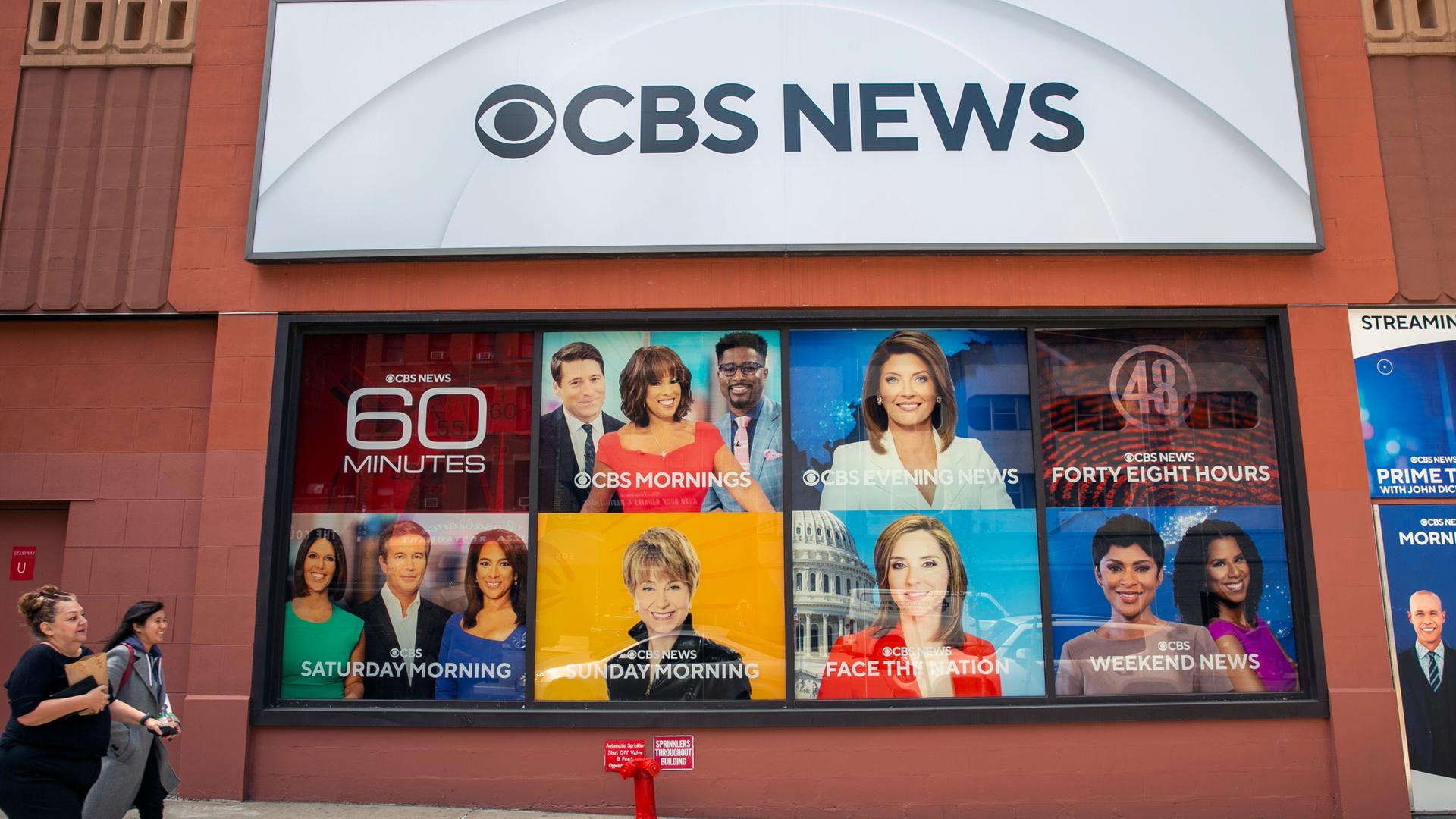 Archiv: Das CBS Broadcast Center befindet sich am 20. April 2023 in der 57th Street in New York City. 