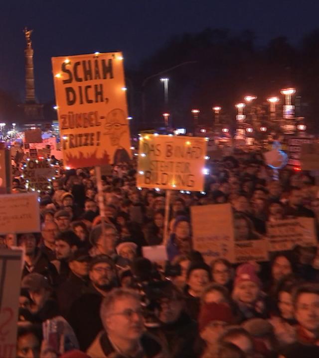 Demos gegen Rechts