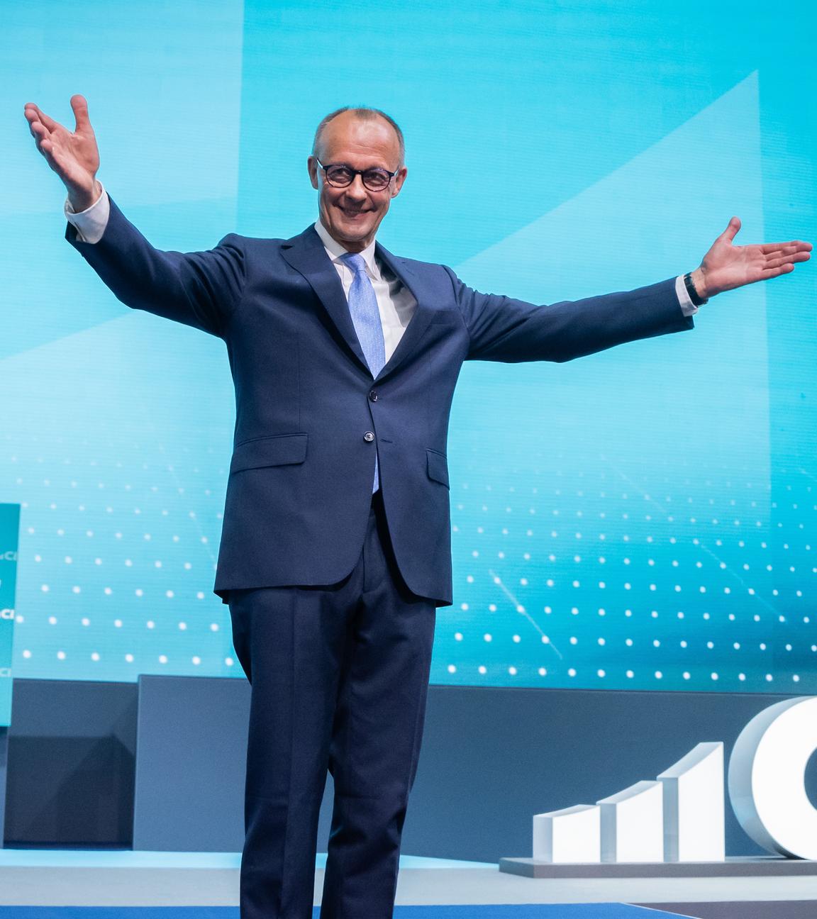 Friedrich Merz auf dem Bundesparteitag der CDU