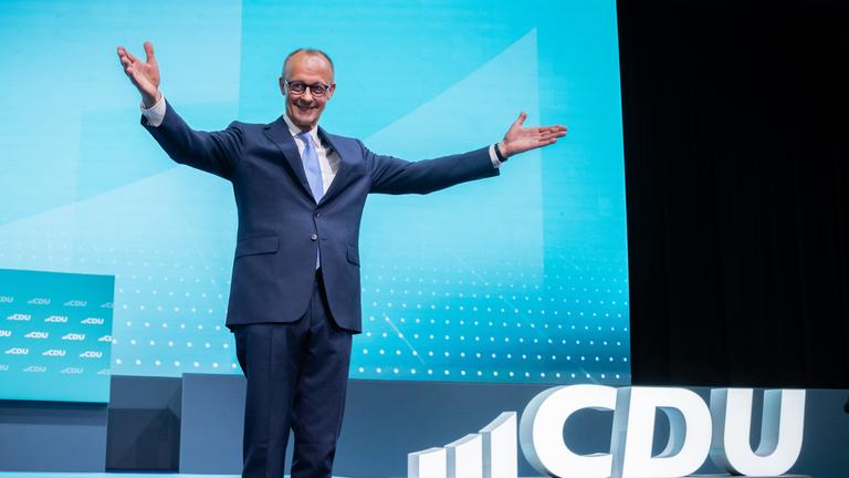 Friedrich Merz auf dem Bundesparteitag der CDU