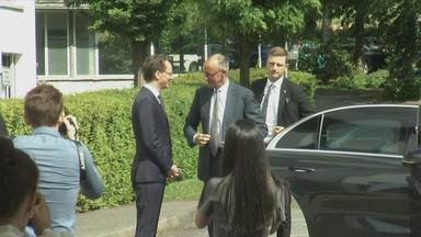 Aufeinandertreffen Merz und Wüst