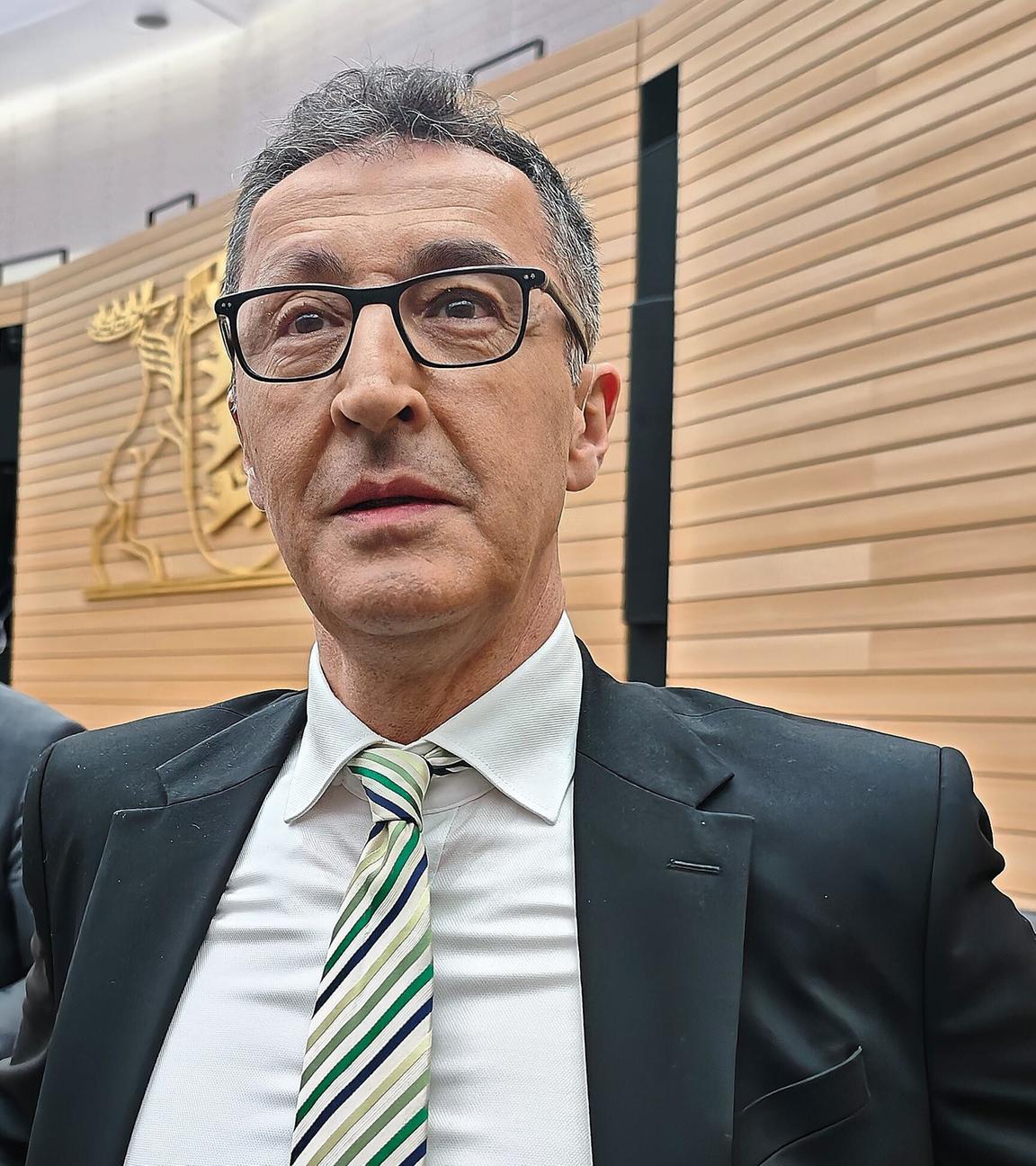 Cem Özdemir am Wahlabend in Baden-Würrtemberg