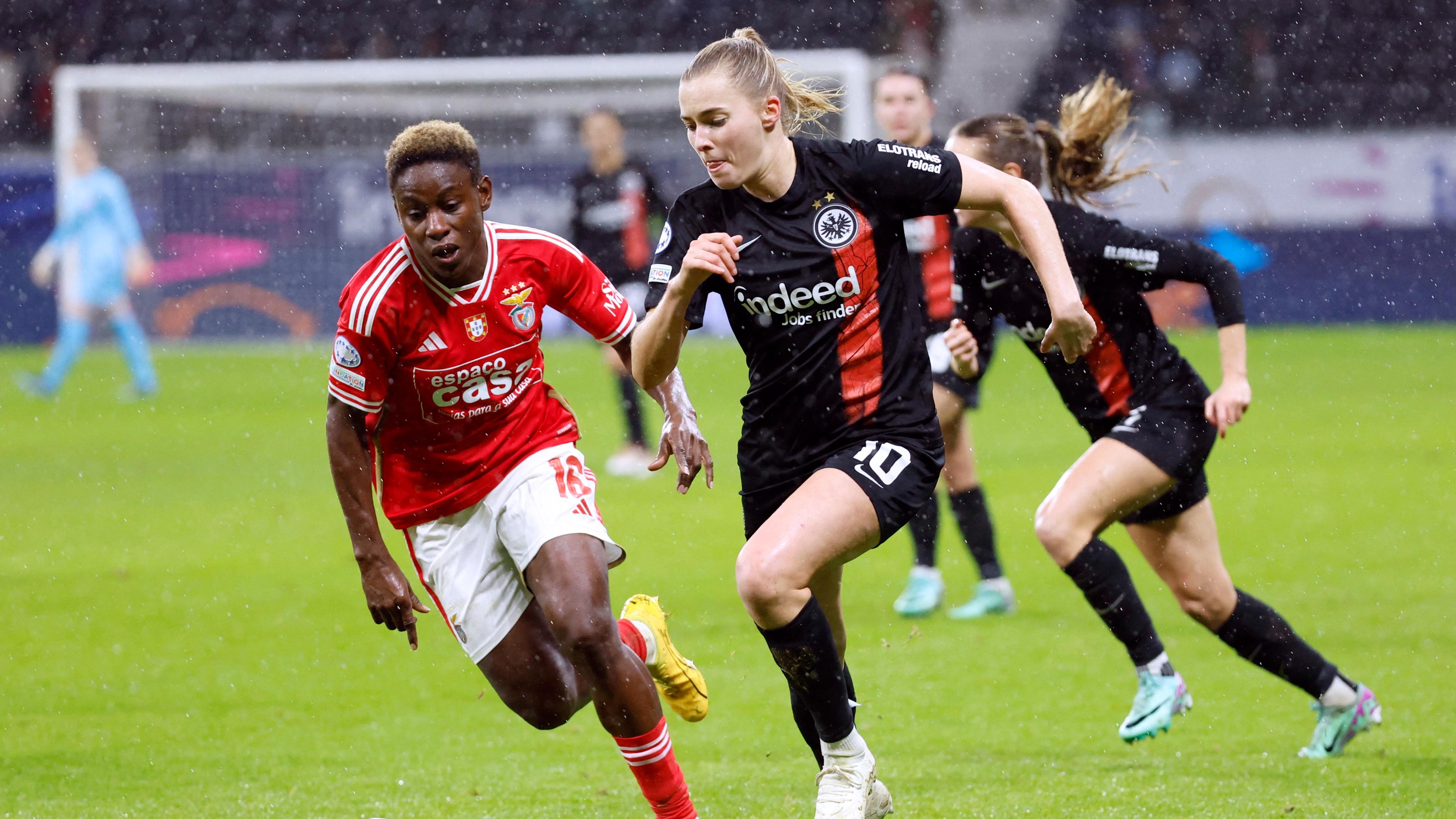 Champions League Frauen, Eintracht Frankfurt gegen Benfica Lissabon