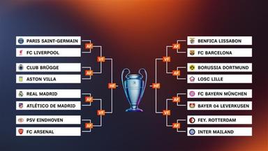 Champions League - Turnierbaum
