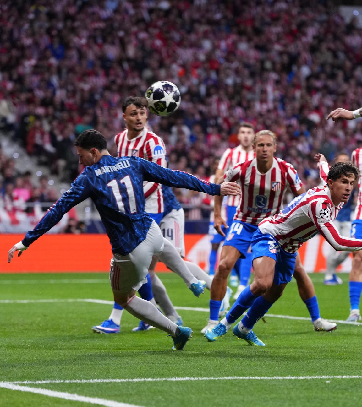 Mannschaft von Atletico Madrid und Mannschaft von Arsenal am 29.04.26