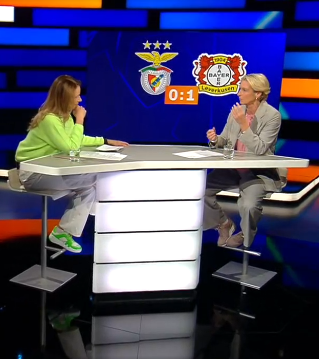 Championsleaguesendung vom 05.11.2025 - Moderation: Katrin Müller-Hohenstein Gast: Martina Voss-Tecklenburg