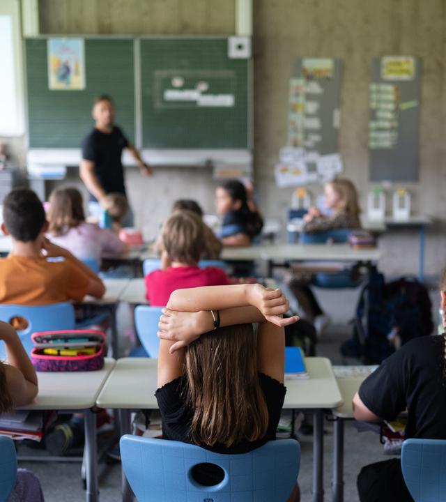 Diese Viertklässler wechseln bald auf die weiterführende Schule. Wer von ihnen ein Gymnasium besuchen wird, hängt häufig vom Elternhaus ab.