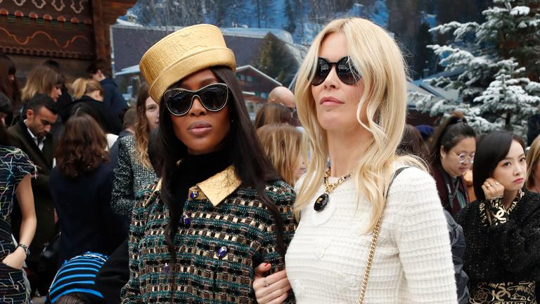 Claudia Schiffer und Naomi Campbell