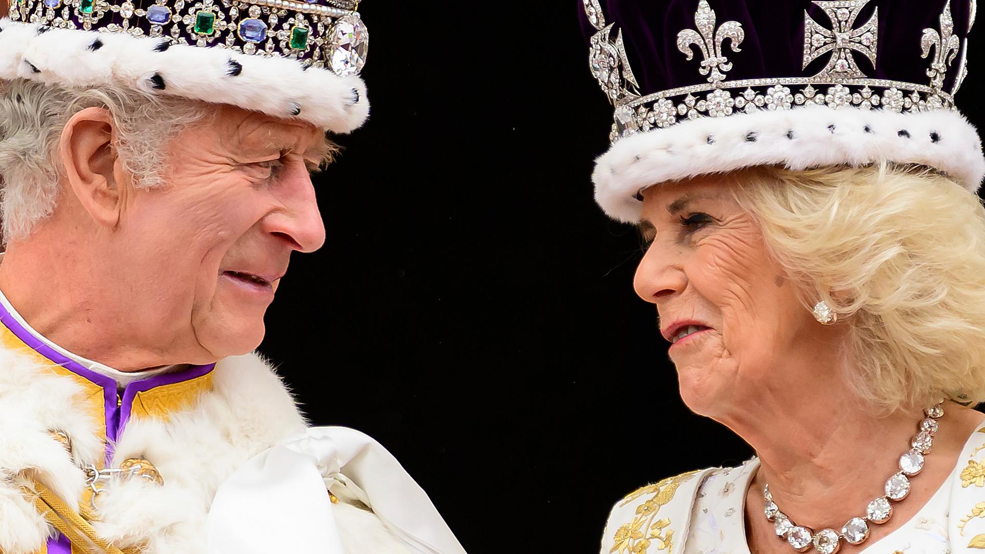 König Charles III. und Königin Camilla von Großbritannien - 2023