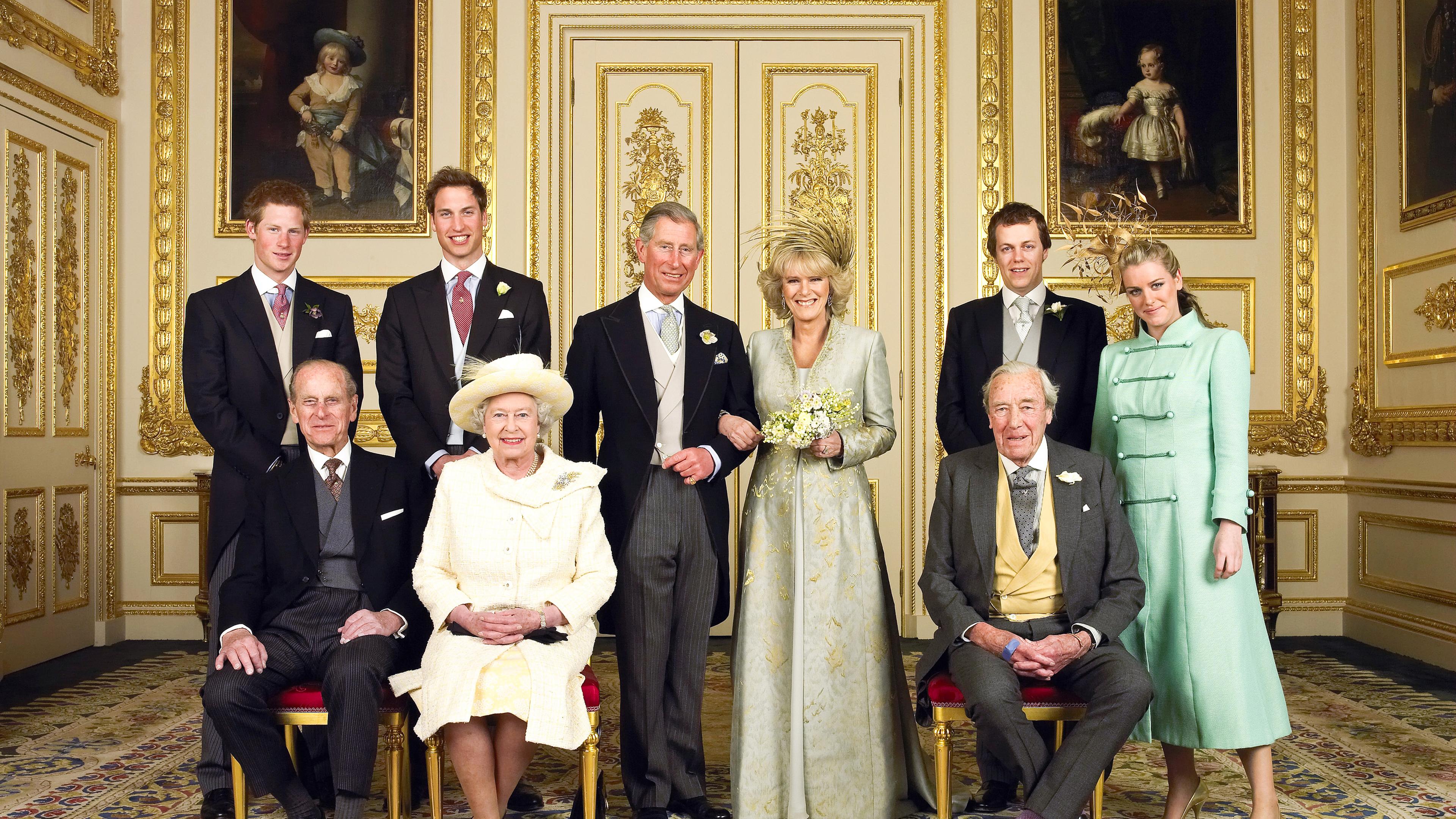 Ofiizielles Hochzeitsfoto von Charles und Camilla