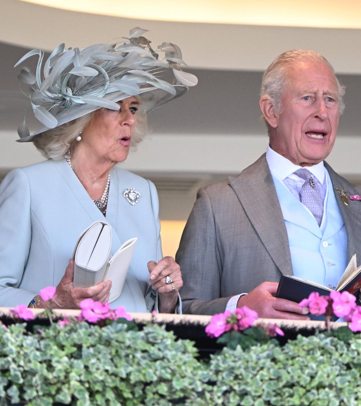 Charles und Camilla bei Royal Ascot