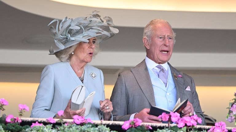 Charles und Camilla bei Royal Ascot