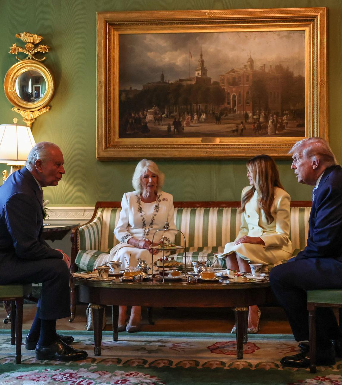Charles und Camilla: Teeparty in den USA
