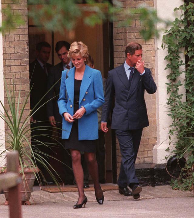 grossbritannien, diana und charles von - 1995