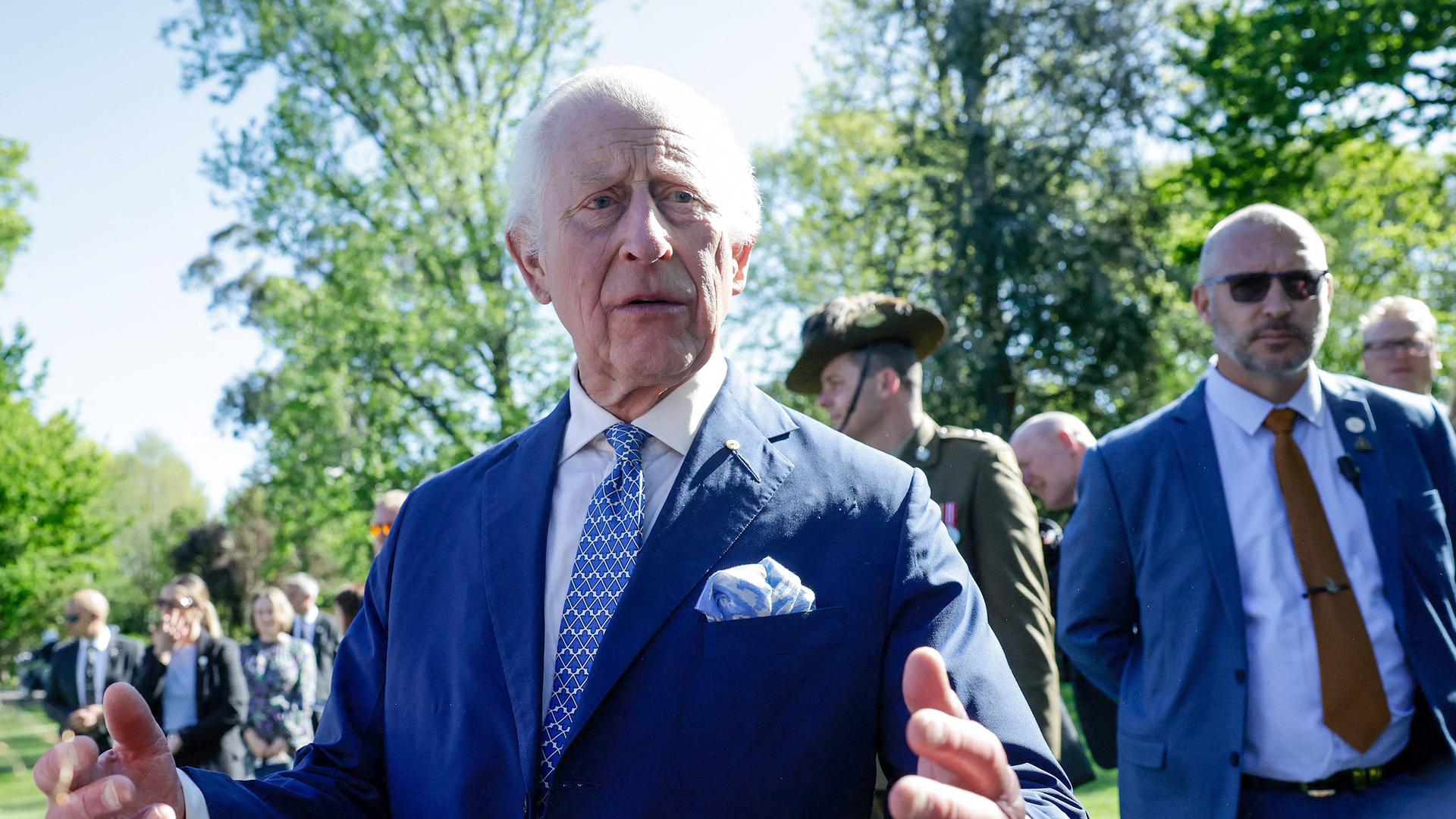 König Charles III. in Yarralumla, Australien