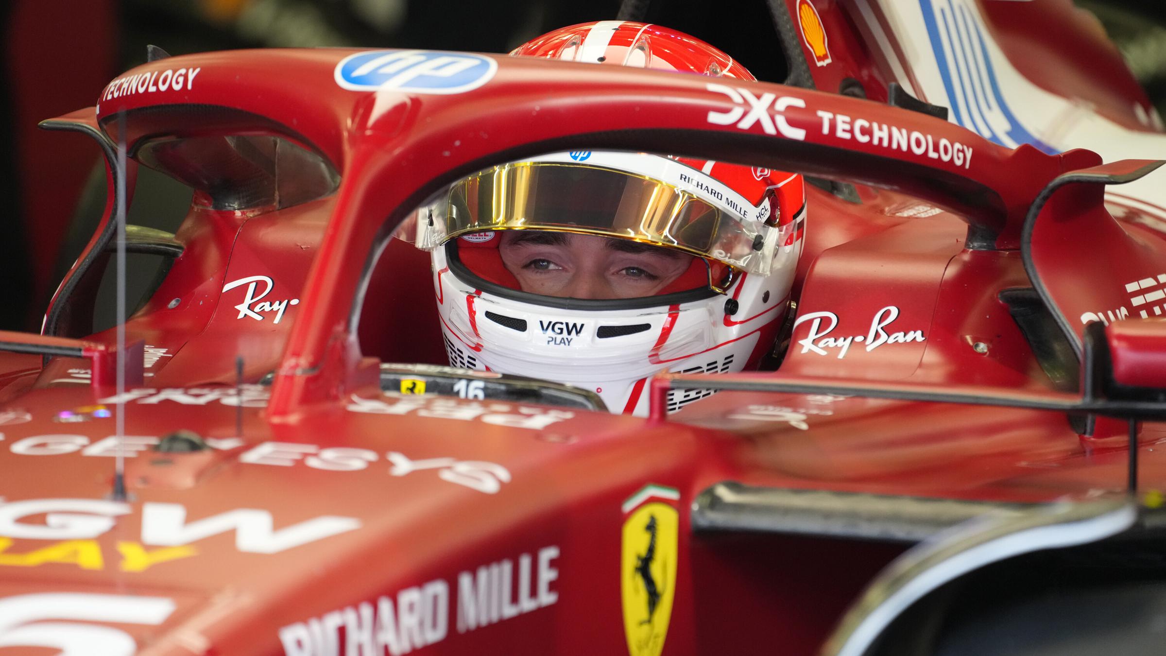 Ferrari: Charles Leclerc - seit 2019 Stammfahrer.