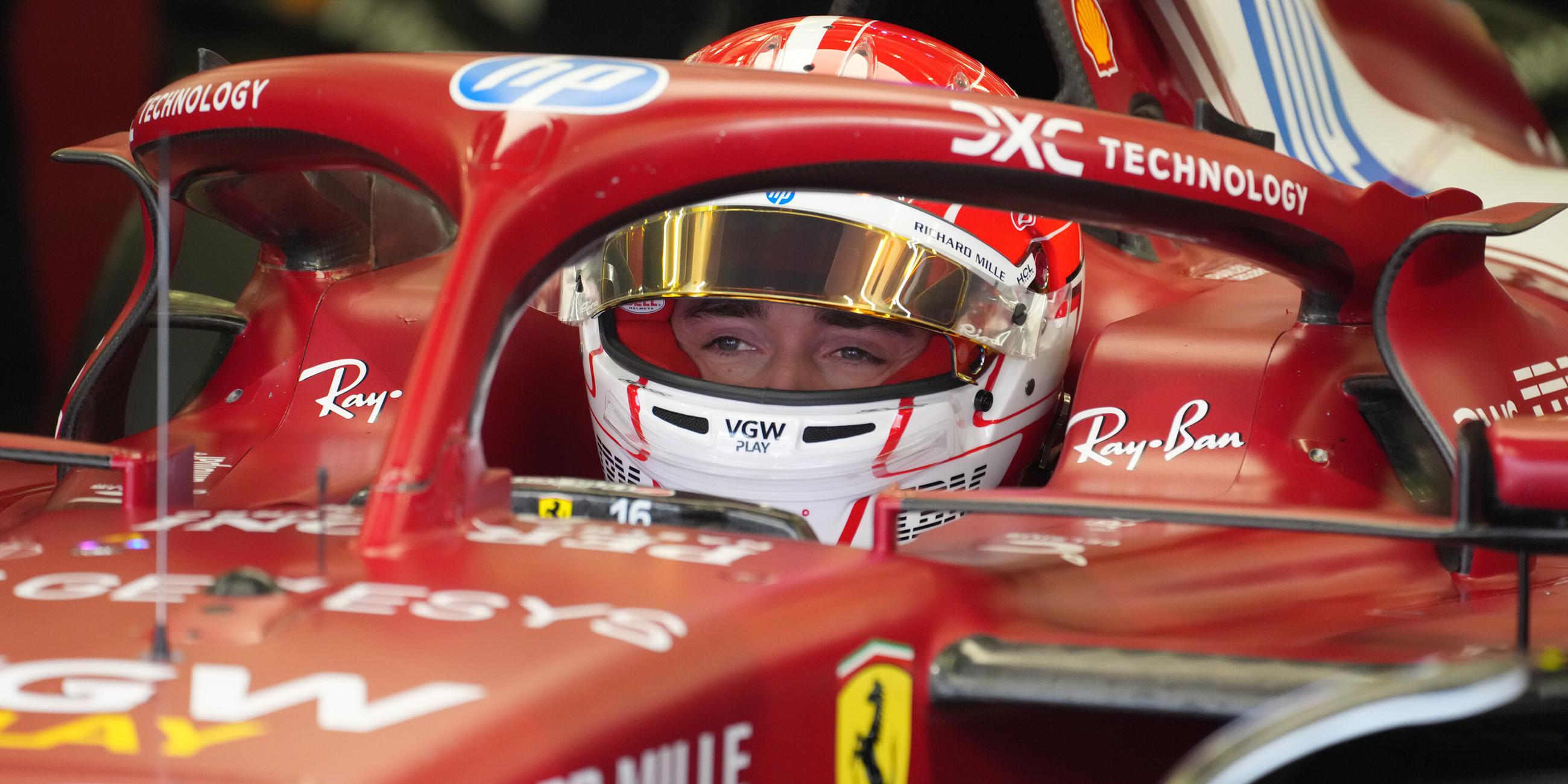 Ferrari: Charles Leclerc - seit 2019 Stammfahrer.