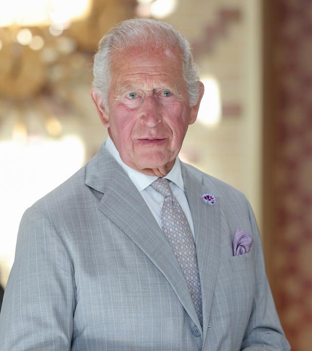 Britischer König Charles III. in Cambridge